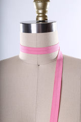 Fold Over Elastic Trim Taffy Pink