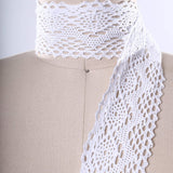 Cluny Lace Trim White 2.25 Inch