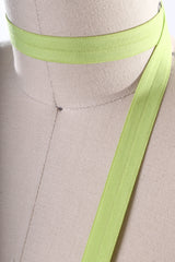 Fold Over Elastic Trim Lime Green 5/8"