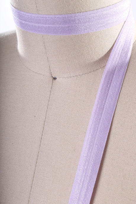 Fold Over Elastic Lavender 5/8"