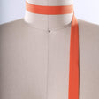 Fold Over Elastic Trim Orange 5/8"