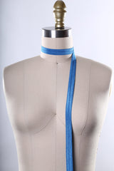 Fold Over Elastic Teal Blue 5/8 Inch