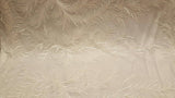 Clear Sequin Bridal Lace Off White