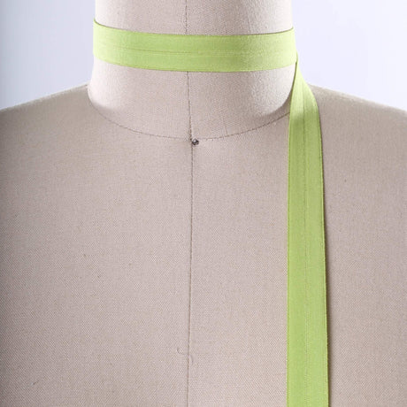 Fold Over Elastic Trim Lime Green 5/8"