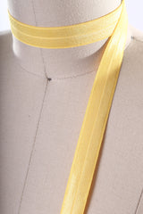 Fold Over Elastic Pollen Yellow 5/8 Inch