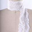 Stretch Lace Trim 2.5" Floral Scalloped