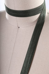 Fold Over Elastic Trim 5/8" Sage Green