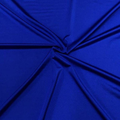 Shiny Finish Milliskin Nylon Spandex Fabric Royal