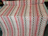 Rayon Challis Print Pink Coral