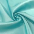 Stretch Bridal Satin Charmeuse Aque Blue