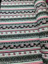 Rayon Challis Multicolor Floral Print