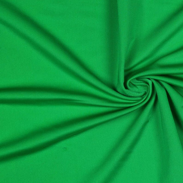 Shiny Finish Milliskin Nylon Spandex Fabric Kelly Green