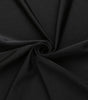 Nylon Spandex 4-Way Stretch Fabric Black
