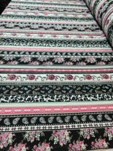 Rayon Challis Multicolor Floral Print