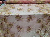 Embroidered Lace Rainbow Unicorn Floral Multicolor