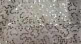 Sequin Embroidery Jersey Knit Fabric White