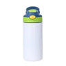 Sublimation Kids Tumbler Stainless Steel Fabric - Green/Blue, 12 Oz Capacity (1 Tumbler)