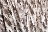 Distressed Camouflage Printed Spandex Fabric - Red And Gray, 58"/60" Width (1 Yard)