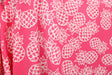 Tropical Fruits Polyester Spandex Fabric - Pineapples, Bananas, 58"/60" Width (1 Yard)