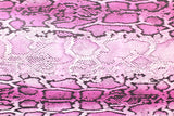 Rattle Snake Spandex Fabric - Snake Print, 58"/60" Width (1 Yard)