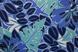 Classic Pool Tropical Floral Spandex Fabric - Tropical Floral Print, 58"/60" Width (1 Yard)
