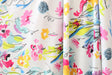 Watercolor Floral Print Polyester Spandex Fabric - Watercolor Floral Print, 58"/60" Width (1 Yard)