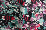 Watercolor Feathers Spandex Fabric - Watercolor Feathers Print, 58"/60" Width (Yard (36" X 60"))
