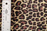 Classic Cheetah Velvet Fabric - Cheetah Print, 36" Width (1 Yard)