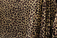Classic Cheetah Velvet Fabric - Cheetah Print, 36" Width (1 Yard)