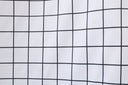Black And White Geometric Grid Polyester Spandex Fabric - Black And White Geometric Grid, 58"/60" Width (1 Yard)