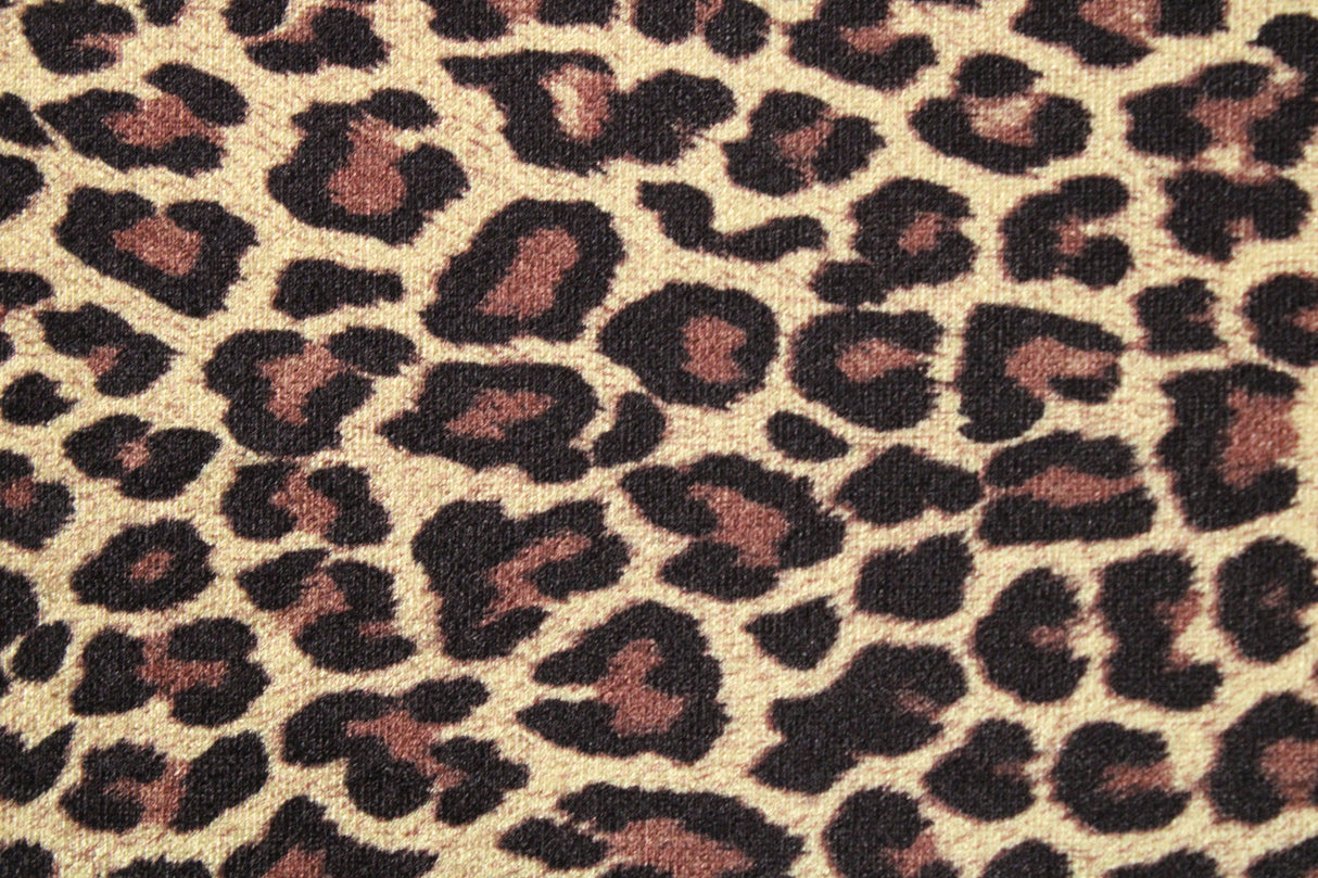 Classic Cheetah Velvet Fabric - Cheetah Print, 36" Width (1 Yard)