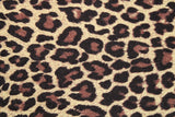 Classic Cheetah Velvet Fabric - Cheetah Print, 36" Width (1 Yard)