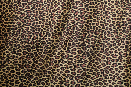 Classic Cheetah Velvet Fabric - Cheetah Print, 36" Width (1 Yard)
