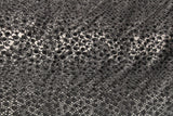 Snake Print Burnout Velvet Fabric - Brown Snake, Gray Snake, 4-Way Stretch, 36" Width (1 Yard)