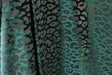 Luxury Cheetah Burnout Velvet Fabric - Cheetah Print, 36" Width (1 Yard)