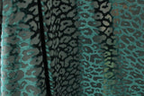 Luxury Cheetah Burnout Velvet Fabric - Cheetah Print, 36" Width (1 Yard)