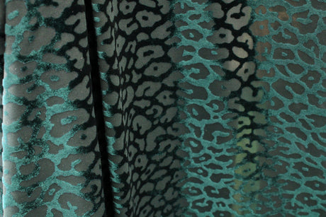Luxury Cheetah Burnout Velvet Fabric - Cheetah Print, 36" Width (1 Yard)