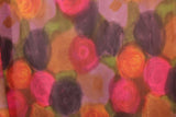 Watercolor Roses Printed Mesh Fabric - Watercolor Roses Print, 36" X 60" (1 Yard)