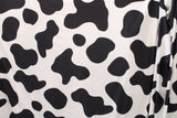 Large Cow Print Polyester Spandex Fabric - Cow Print, 58"/60" Width (Yard 36" X 60")