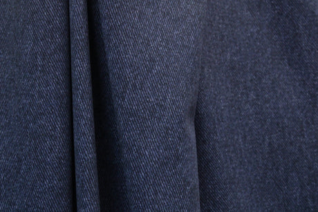 Denim Wash Polyester Spandex Fabric - Denim Print, Light/Medium/Dark, 58"/60" Width (1 Yard)