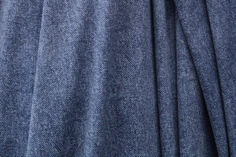 Denim Wash Polyester Spandex Fabric - Denim Print, Light/Medium/Dark, 58"/60" Width (1 Yard)