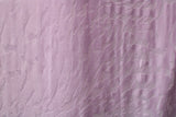 Lilac Abstract Zebra Burnout Velvet Fabric - Lilac Abstract Zebra, 4-Way Stretch, 58" Width (1 Yard)