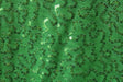 4-Way Stretch Sequin Mesh Fabric - Lime Green, Printed, 36" X 60" (1 Yard)