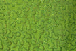 4 Way Stretch Sequin Mesh Fabric - Neon Yellow, Printed, 36" X 60" (1 Yard)