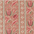 Quilting Cotton Chateau De Chantilly Clay Picardy Florals Stripe Moda