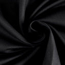 Natural Cotton Canvas Fabric - Black/Natural, 60" Width