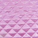 Soft And Durable Quilted Polyester Fabric - Diamond Quilted Pattern, Black, 60" Width (1 Yard)