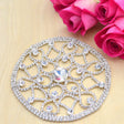 Rhinestone Applique 5 Inch Circle