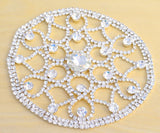 Rhinestone Applique 5 Inch Circle