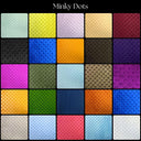 Minky Dot Polyester Fabric - Soft Dimple Polka Dot, 60" Width